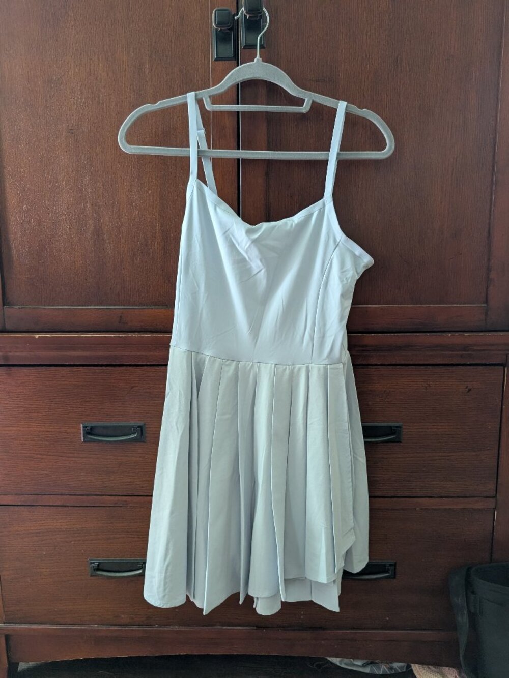 Athletic dress with shorts